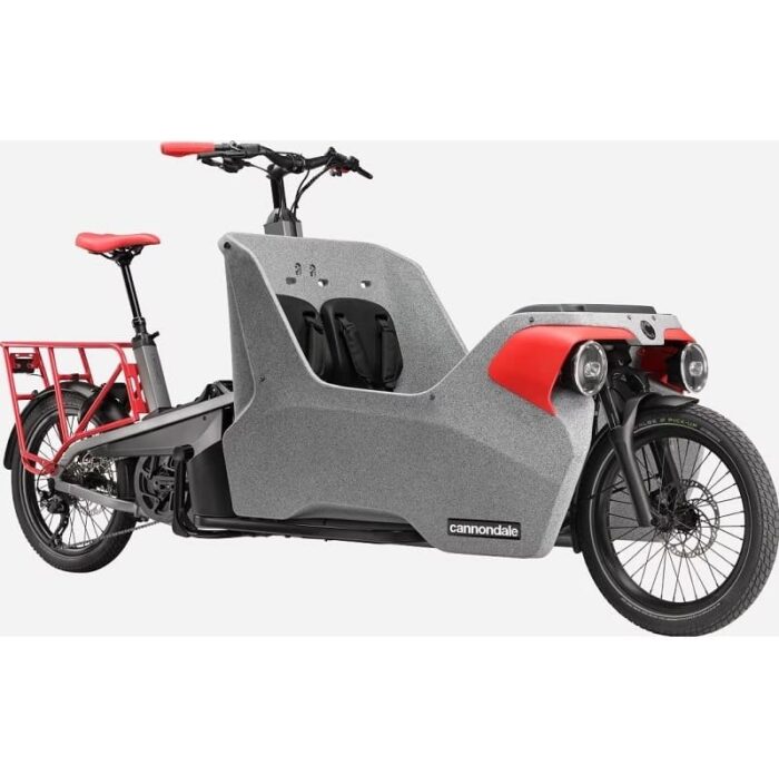 Vélo Cargo Électrique Cannondale Wonderwagen Neo 2 Shimano Deore 10V 545Wh 20" Gris – Image 1