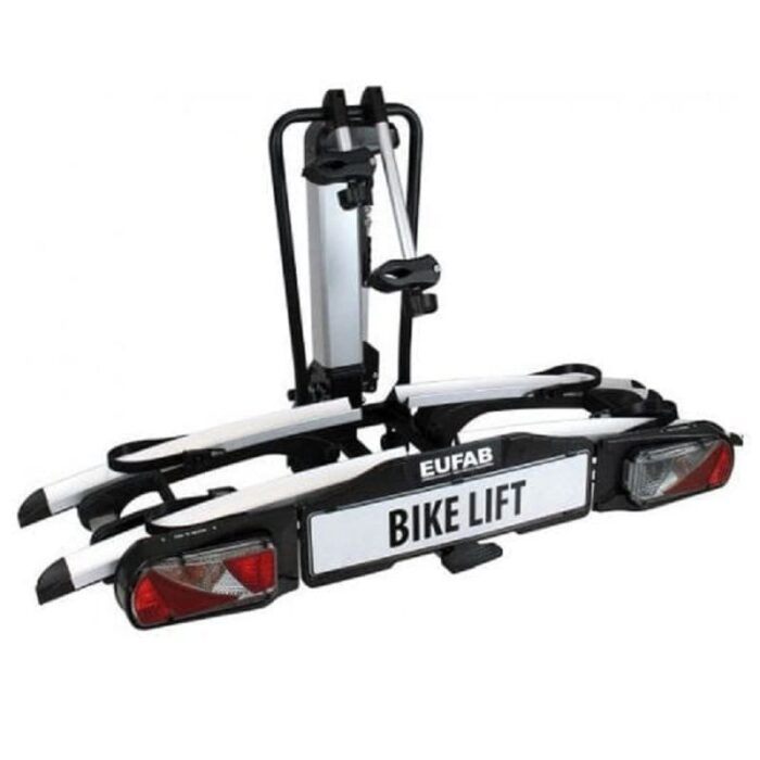 Porte-Vélos Electrique Eufab sur Boule D'attelage Pliable – Image 1
