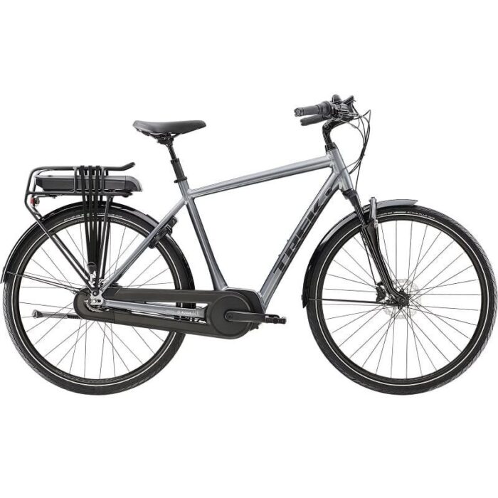 Vélo Électrique Trek District+ 2 Shimano Nexus 7V 400 Wh 700 mm Gris 2023 – Image 1