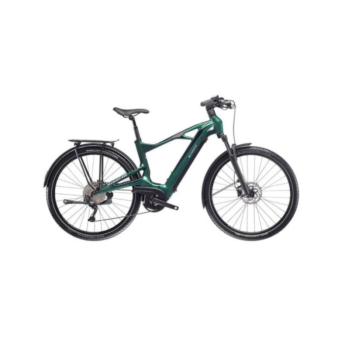 Vélo de Trekking Électrique BIANCHI E-Vertic T-Type X5 9v Diamant – Image 2
