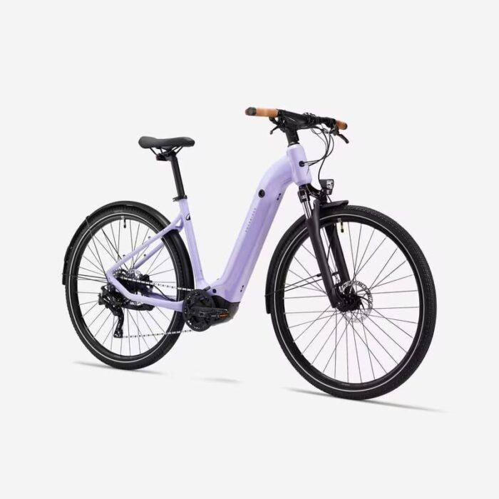Vélo tout chemin électrique Rockrider e-actv 500 vert – Image 2