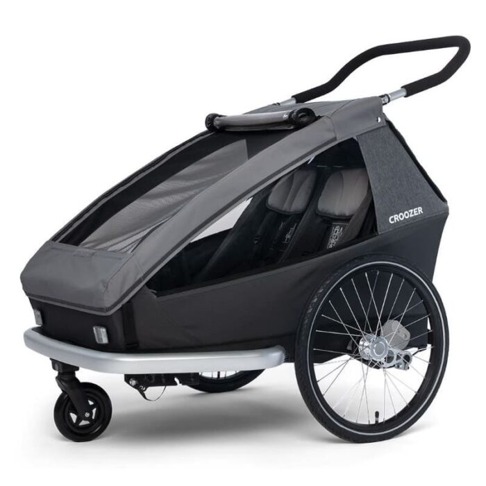 Remorque de vélo enfant Croozer Kid Keeke 1/2 places – Image 1